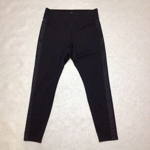 Moret Ultra Black Leggings, Size Large